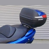 Fixation pour Top Case Suzuki Burgman 125/150 - LE PRATIQUE DU MOTARD