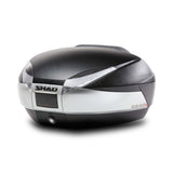 Top Case SHAD SH48 New Titanium — Top Case Moto 48L Finition Titanium - LE PRATIQUE DU MOTARD