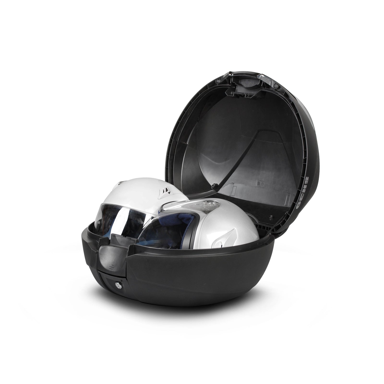 Top Case SHAD SH39 Noir — Top Case Moto 39L Press Lock - LE PRATIQUE DU MOTARD
