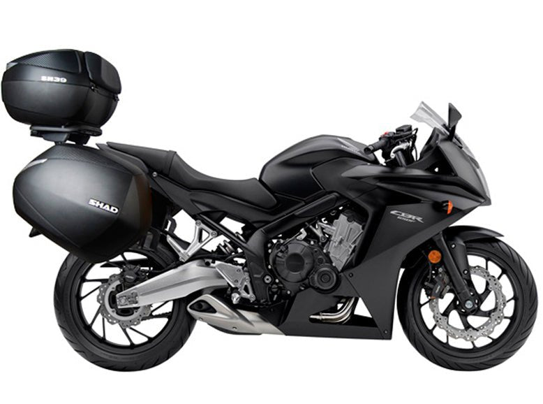 Fixation pour Top Case Honda CB650 F - LE PRATIQUE DU MOTARD