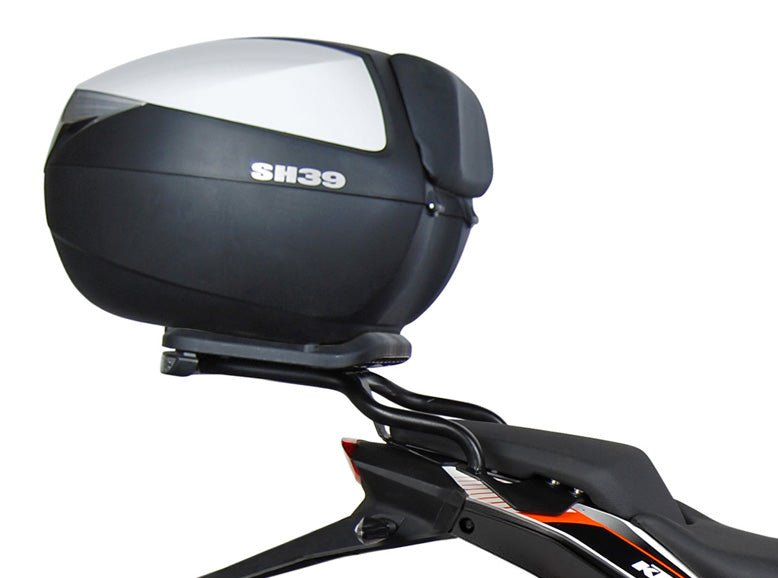 Fixation pour Top Case KTM Duke 125/200/390 - LE PRATIQUE DU MOTARD
