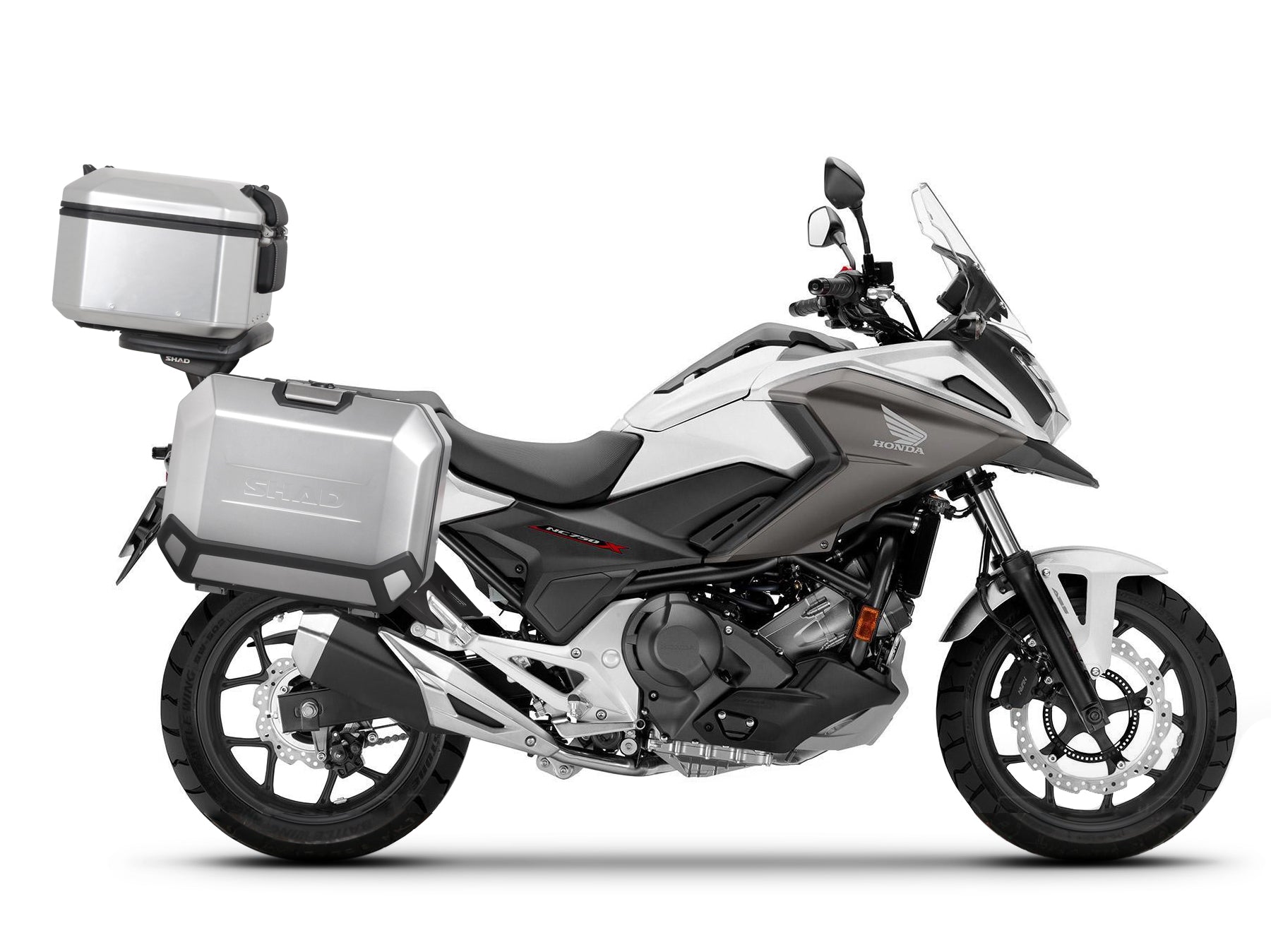 Fixation pour Top Case Honda NC750 X - s - LE PRATIQUE DU MOTARD