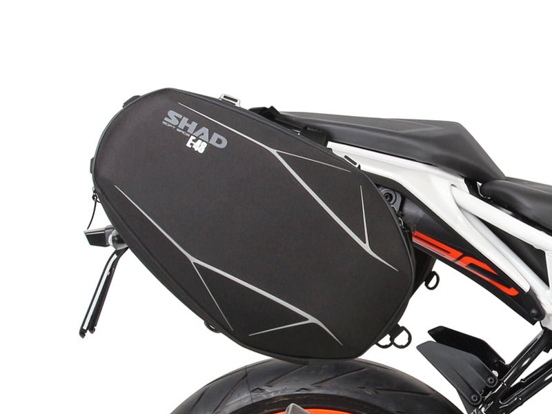 Fixation Se pour Sacoches KTM Duke 125/390 - LE PRATIQUE DU MOTARD