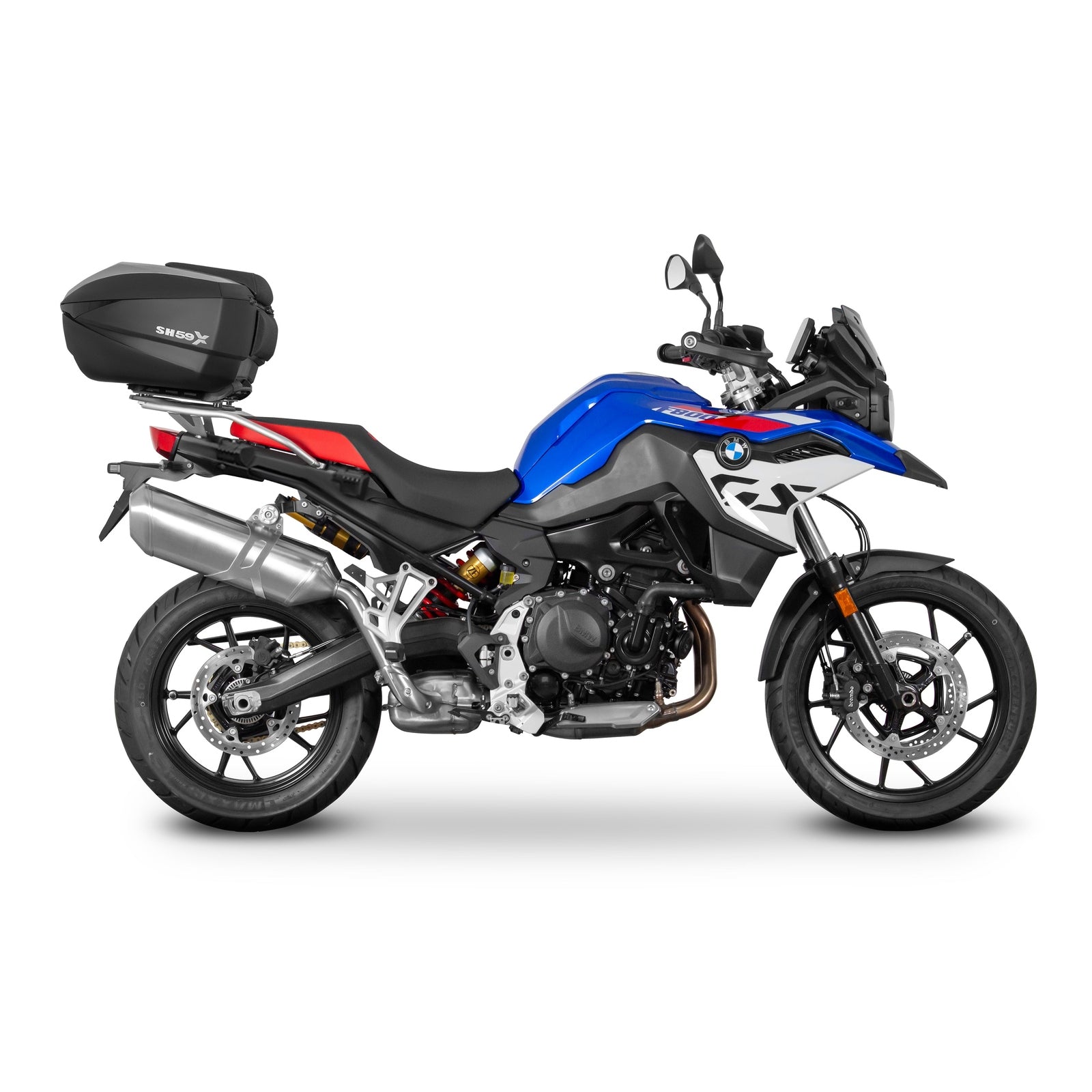 Fixation pour Top Case BMW F750GS/F850GS Compatible avec la Platine Porte - bagages en Aluminium Oem BMW - LE PRATIQUE DU MOTARD