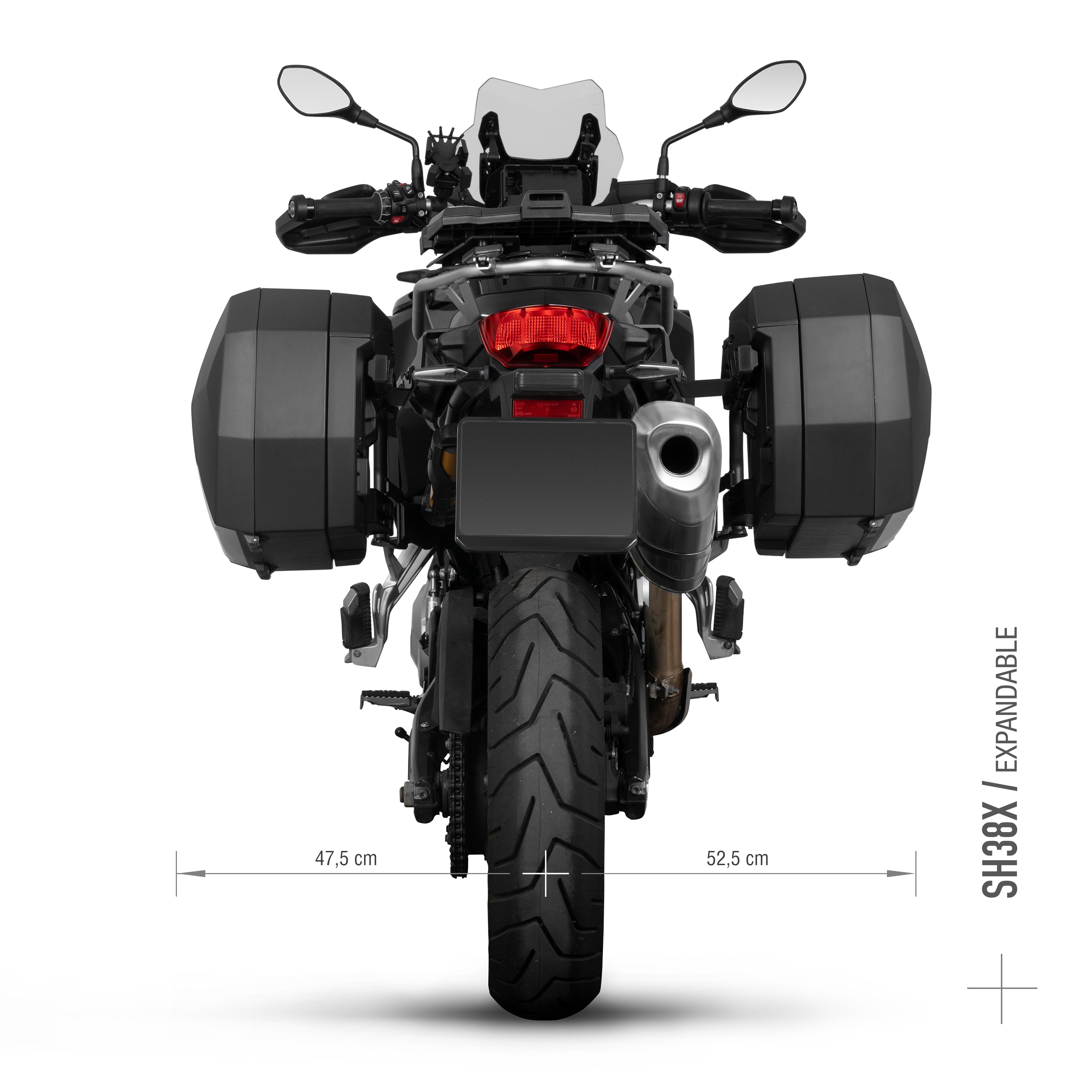 3P System Fixation Latérale BMW F750GS/F800GS/F850GS/ADVENTURE/F900GS Adventure - LE PRATIQUE DU MOTARD