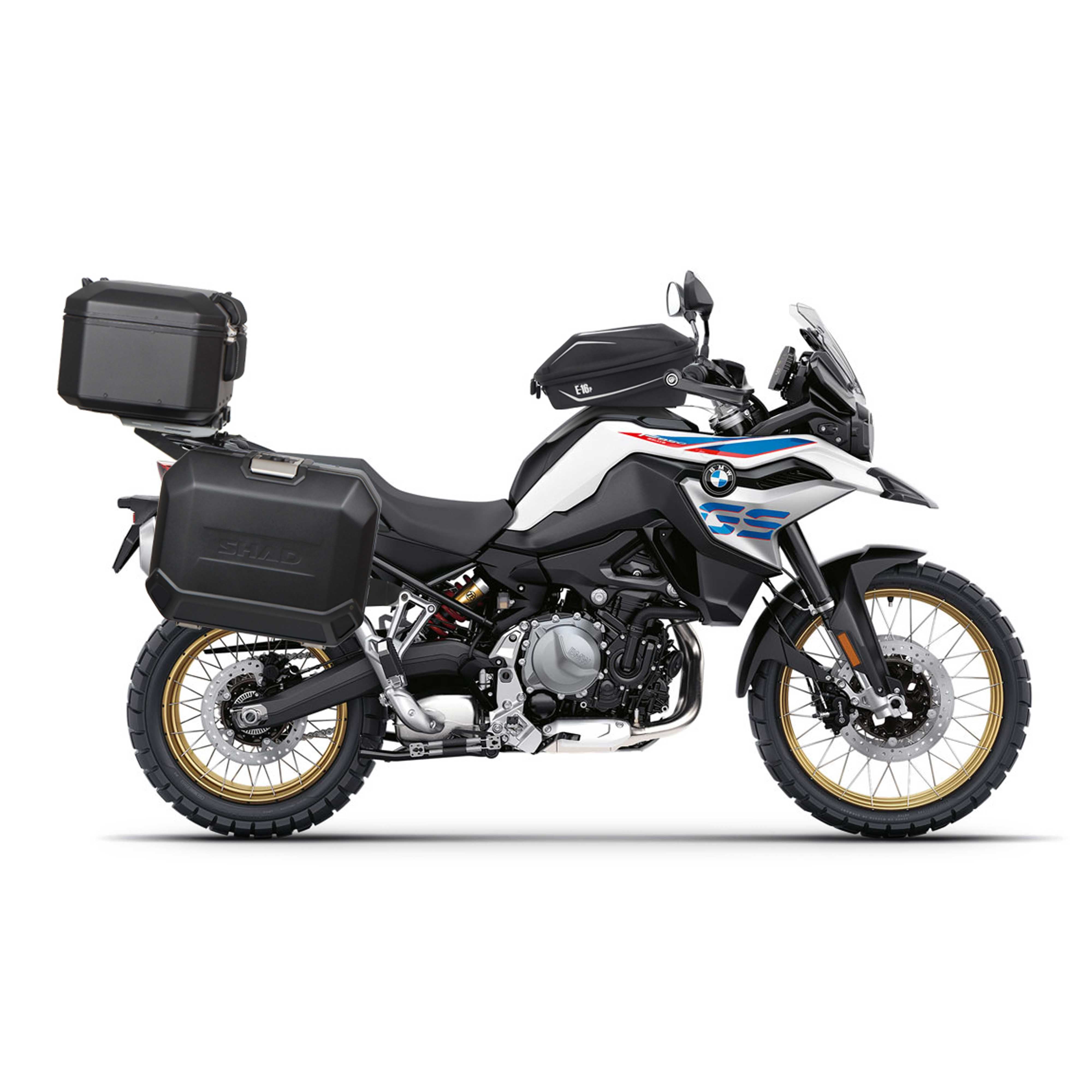 Fixation pour Top Case BMW F750gs /F800GS/F850GS Compatible avec la Platine Porte - bagages en Plastique Oem BMW - LE PRATIQUE DU MOTARD
