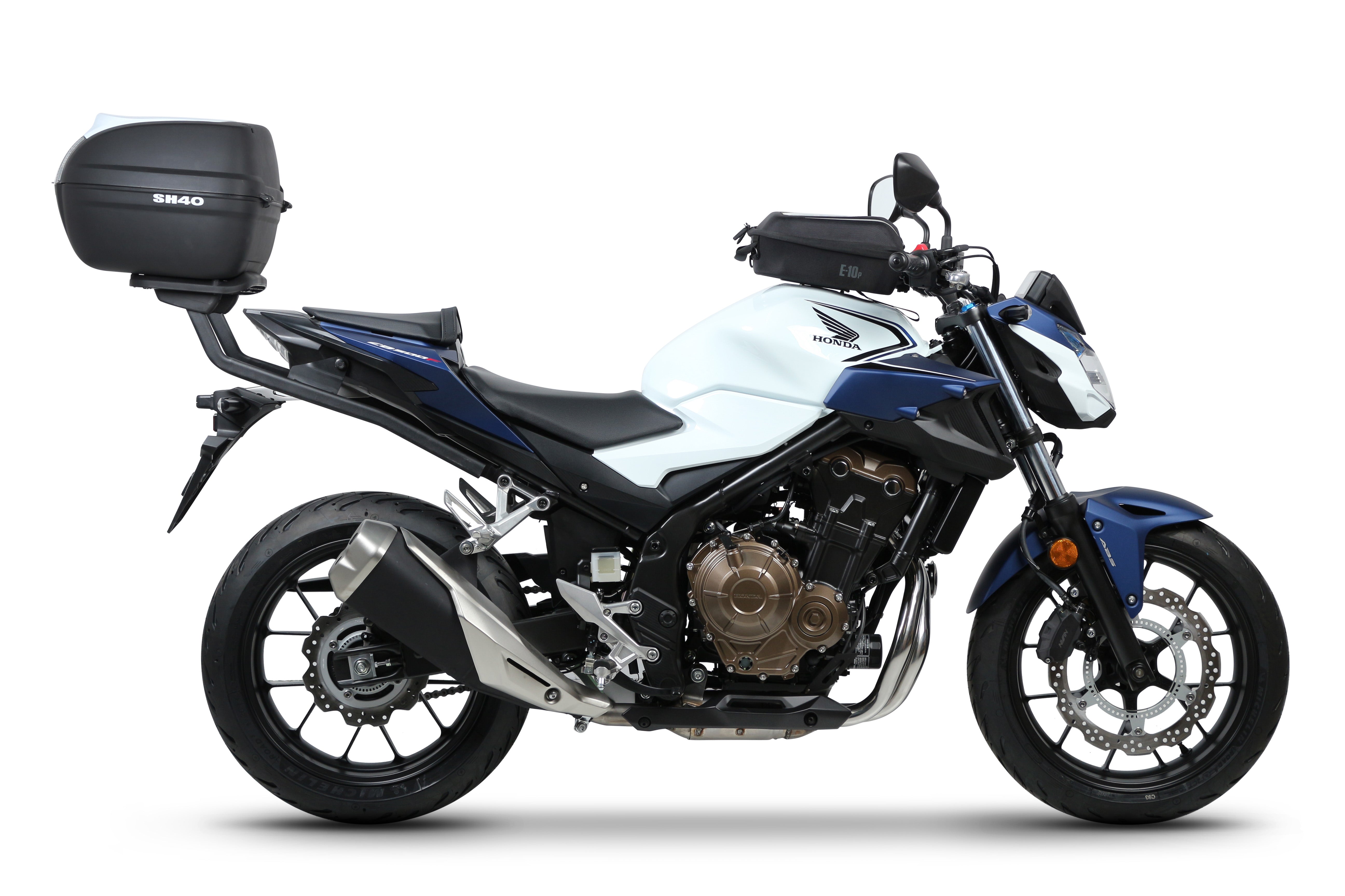 Fixation pour Top Case Honda CB500F/CBR500R - LE PRATIQUE DU MOTARD