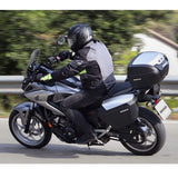 Top Case SHAD SH40 Alu Look — Top Case Moto 40L Finition Aluminium - LE PRATIQUE DU MOTARD