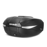 Top Case SHAD SH58X Carbon — Top Case Extensible 58 - 68L Carbone - LE PRATIQUE DU MOTARD