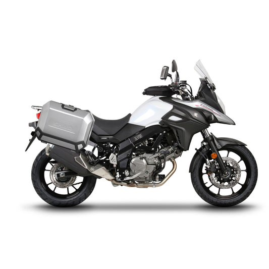 4P System Fixation Latérale Suzuki V - strom 650 - LE PRATIQUE DU MOTARD