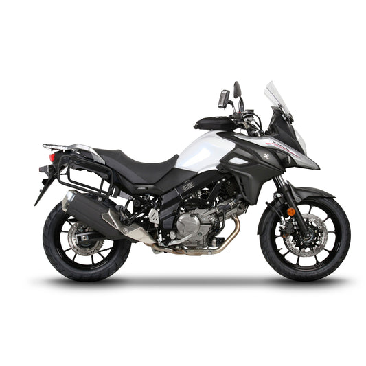 4P System Fixation Latérale Suzuki V - strom 650 - LE PRATIQUE DU MOTARD