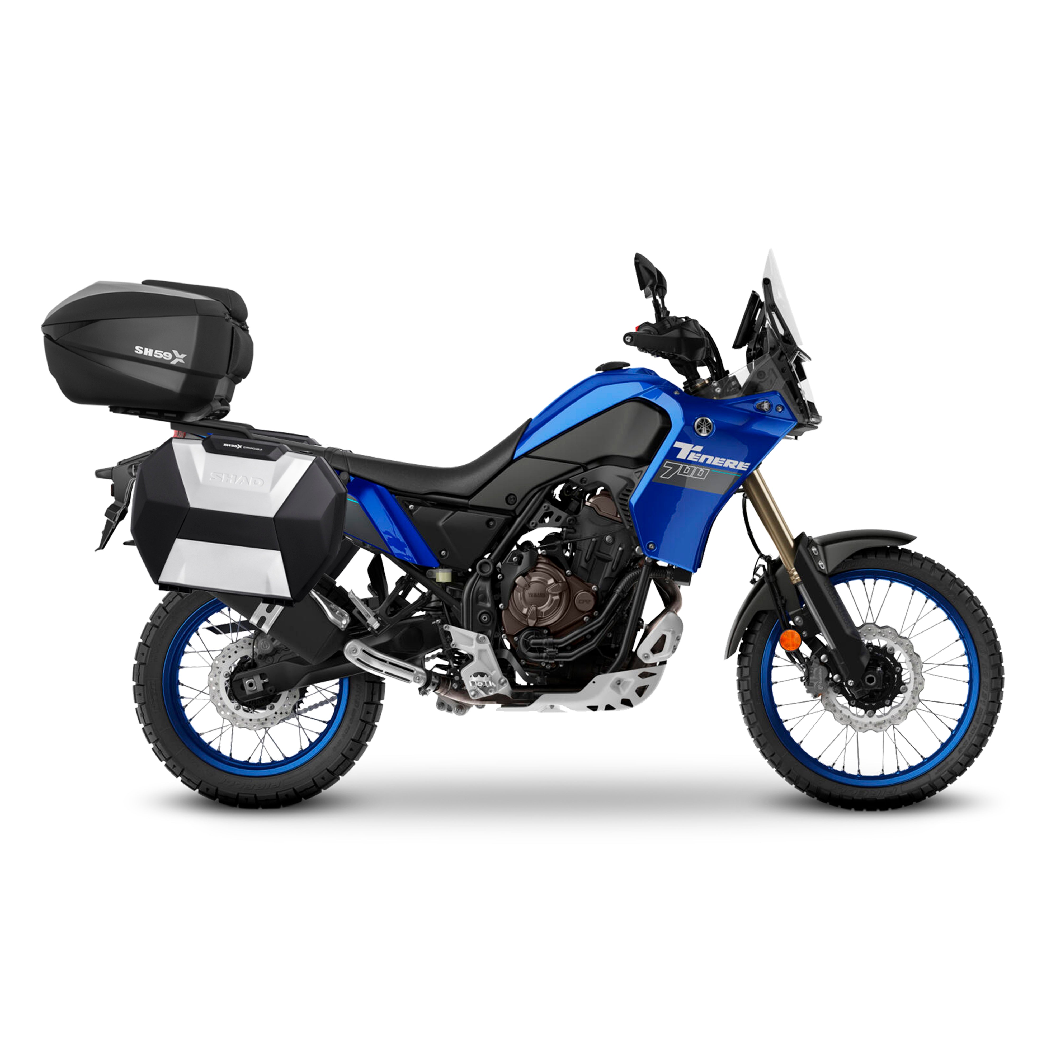 4P System Fixation Latérale Yamaha Tenere 700 - LE PRATIQUE DU MOTARD