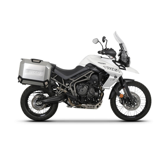 4P System Fixation Latérale Triumph Tiger 800 - LE PRATIQUE DU MOTARD