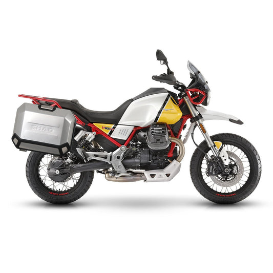 4P System Fixation Latérale Moto Guzzi V85tt - LE PRATIQUE DU MOTARD