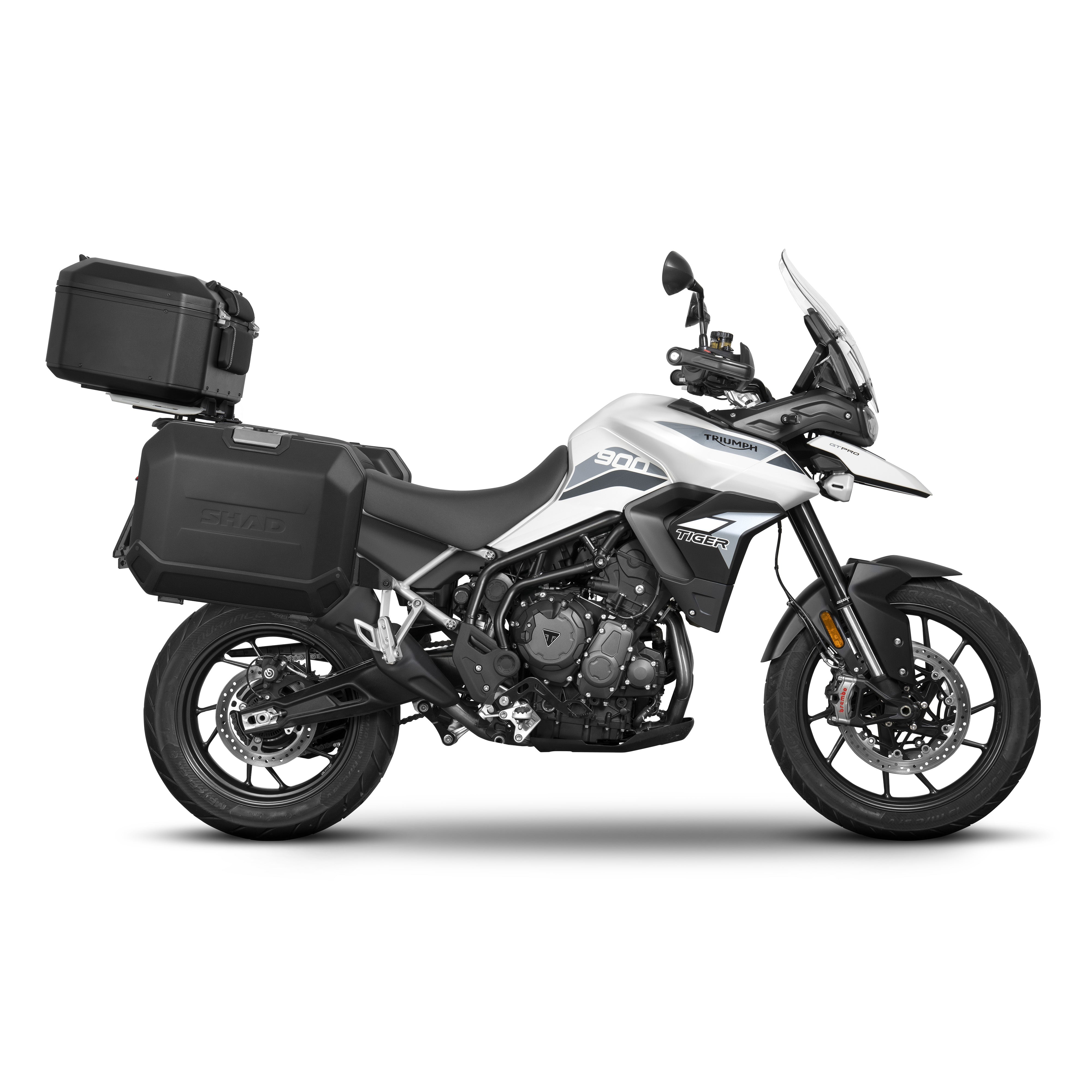 4P System Fixation Latérale Triumph Tiger 900/GT/RALLY - LE PRATIQUE DU MOTARD