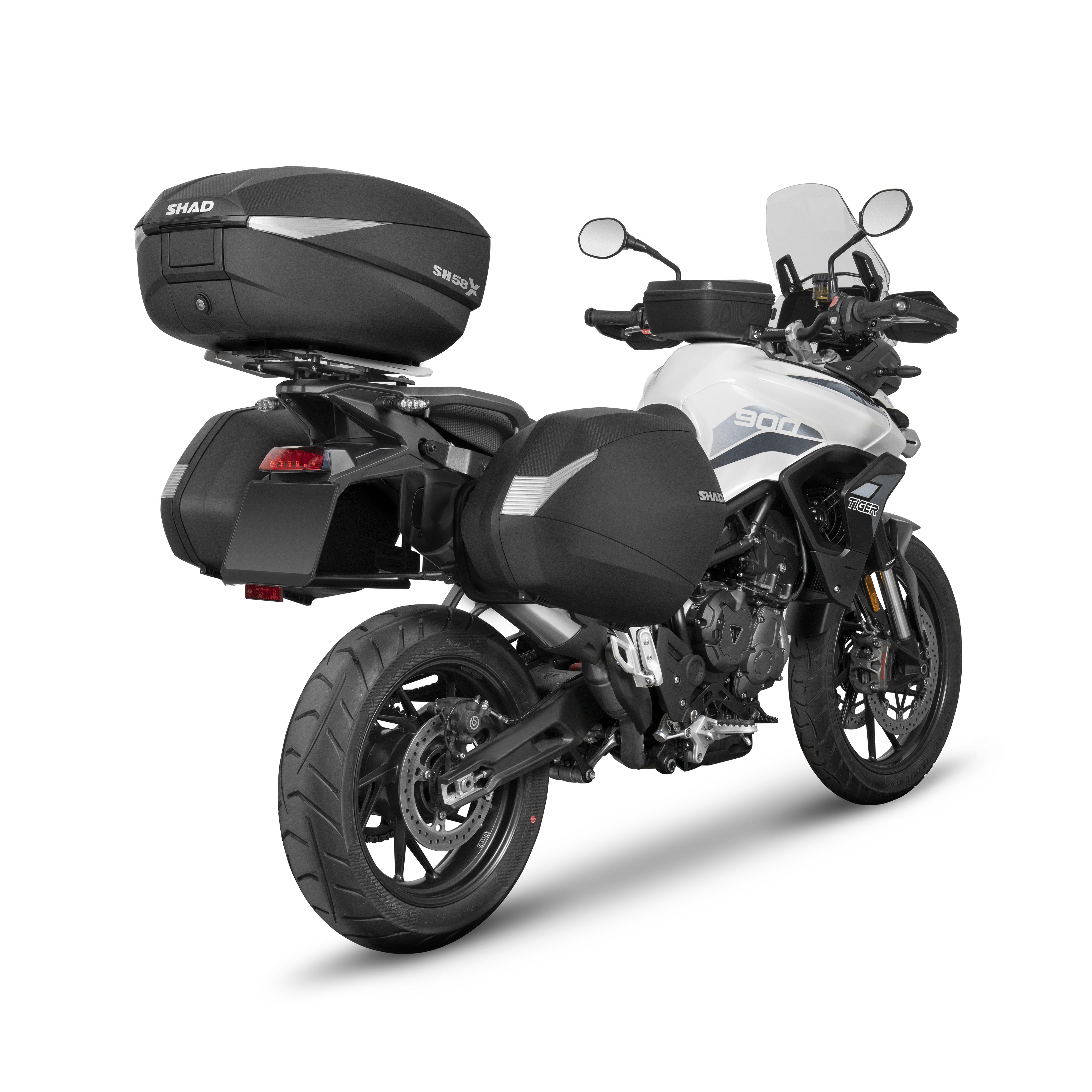4P System Fixation Latérale Triumph Tiger 900/GT/RALLY - LE PRATIQUE DU MOTARD