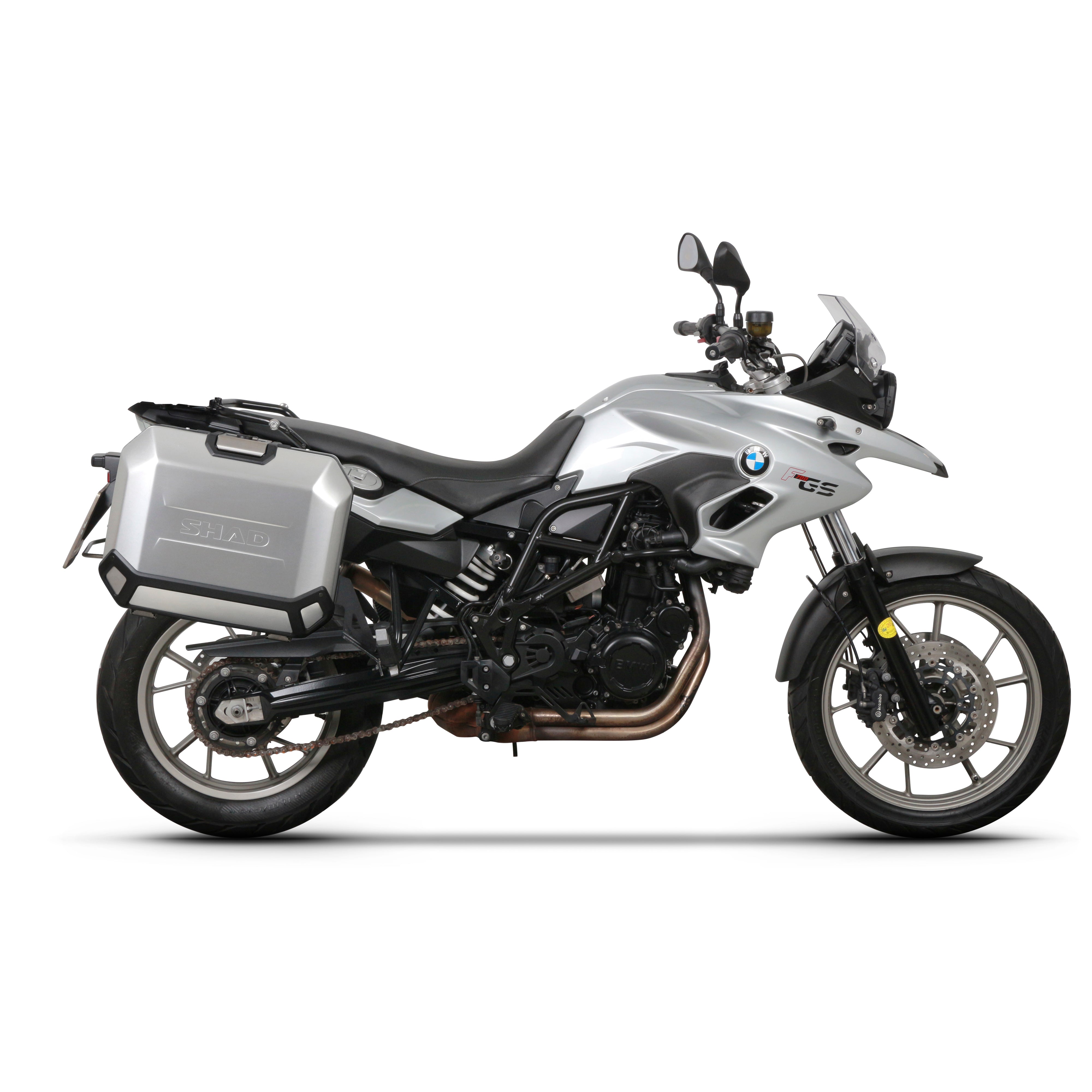 4P System Fixation Latérale BMW F650GS/F700GS/F800GS - LE PRATIQUE DU MOTARD
