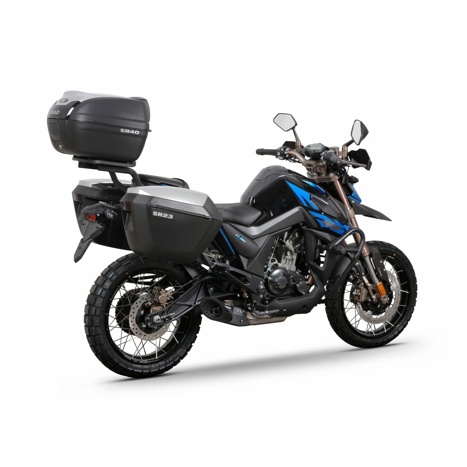 3P System Fixation Latérale Zontes U/U1/HYPER Trail 125 - LE PRATIQUE DU MOTARD