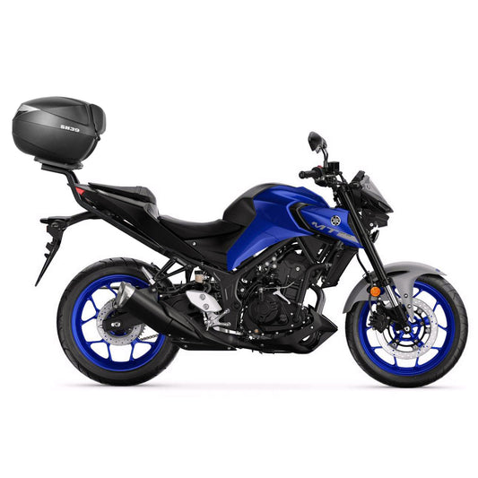 Fixation pour Top Case Yamaha MT03 - LE PRATIQUE DU MOTARD