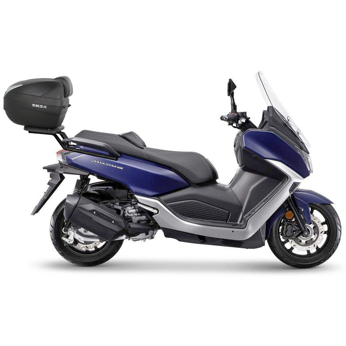 Fixation pour Top Case SYM Maxsym 400 - LE PRATIQUE DU MOTARD