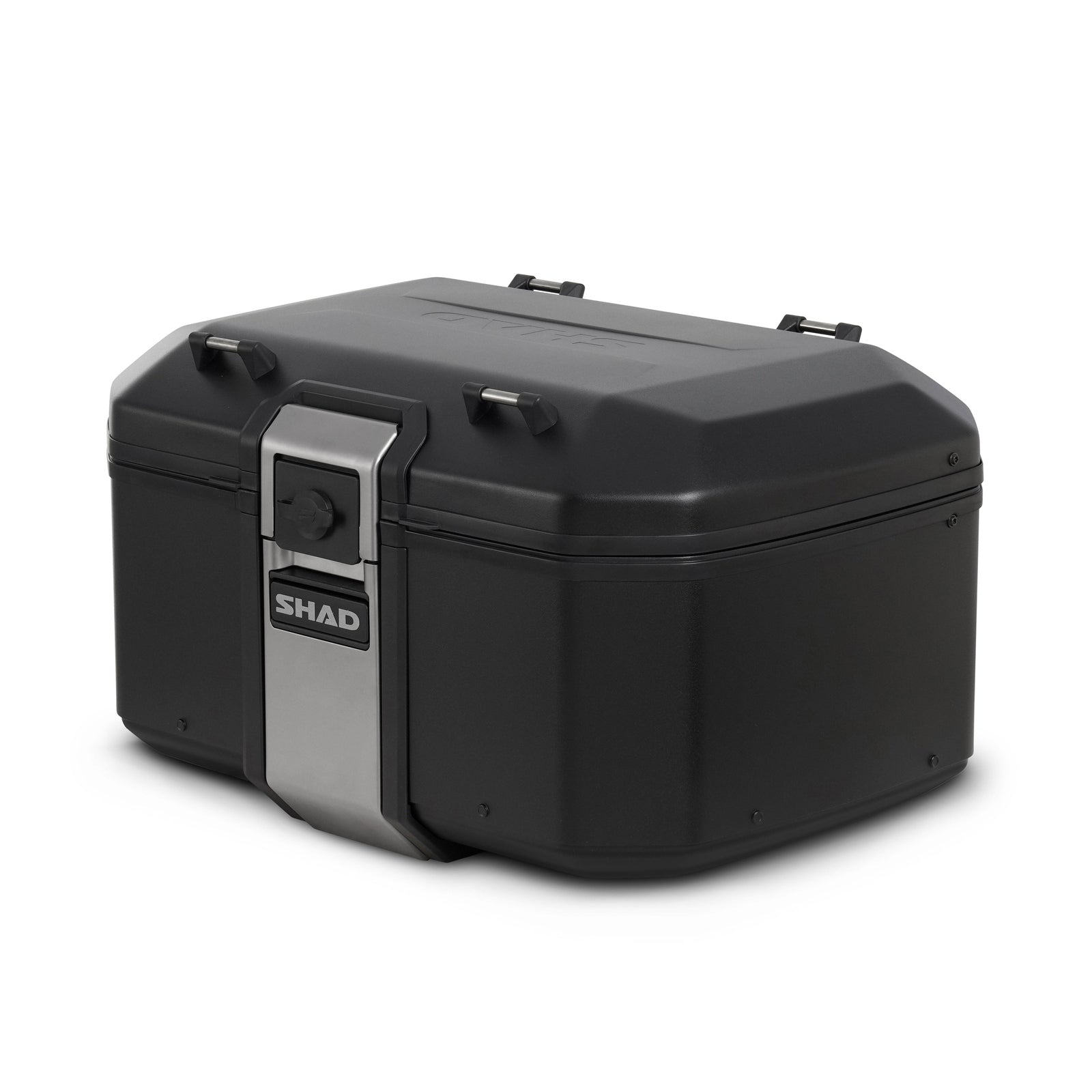 Top Case SHAD TR55 Terra Black Edition — Top Case Adventure 55L Noir Mat - LE PRATIQUE DU MOTARD