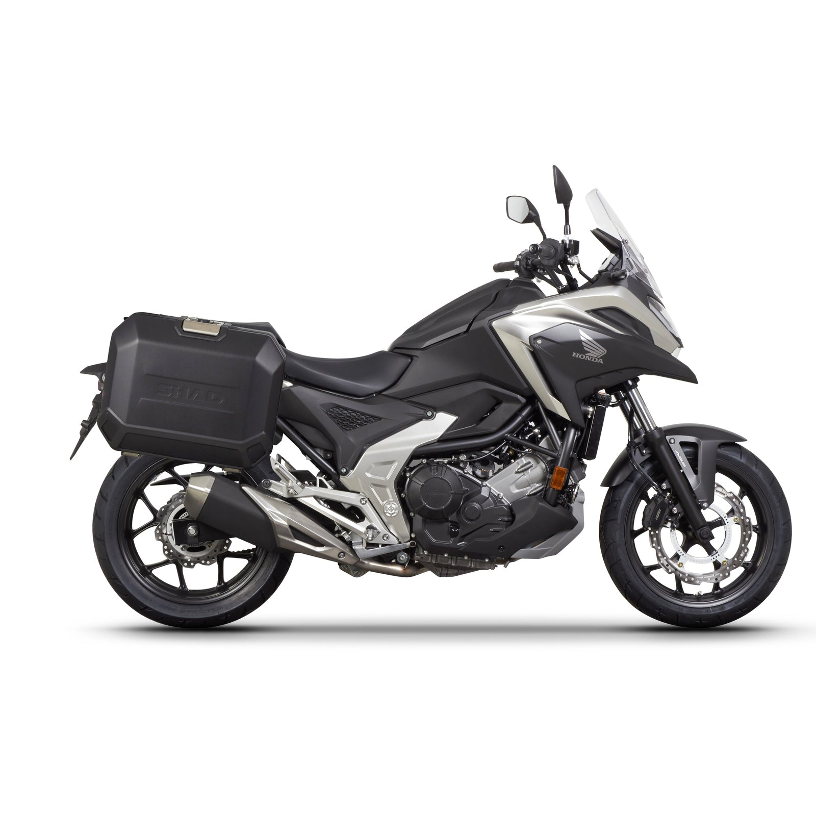 4P System Fixation Latérale Honda NC750X - LE PRATIQUE DU MOTARD