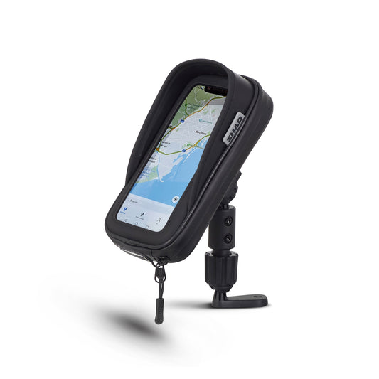 *SUPPORT SMARTPHONE SG62,160 x 80 mm - RÉTROVISEUR - SHAD | Le Pratique du Motard