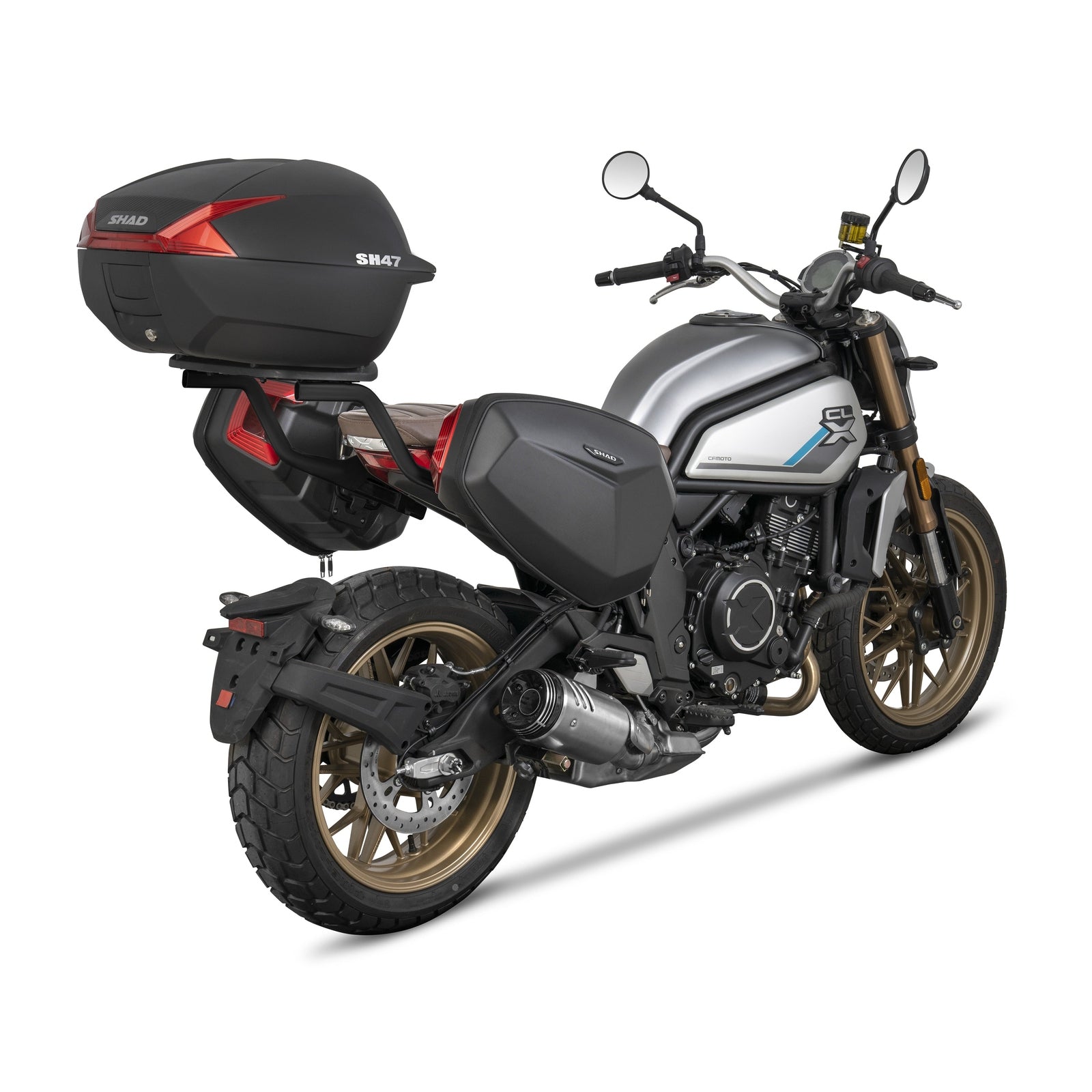Fixation SR pour Sacoches Cfmoto 700 Cl - x Heritage - LE PRATIQUE DU MOTARD