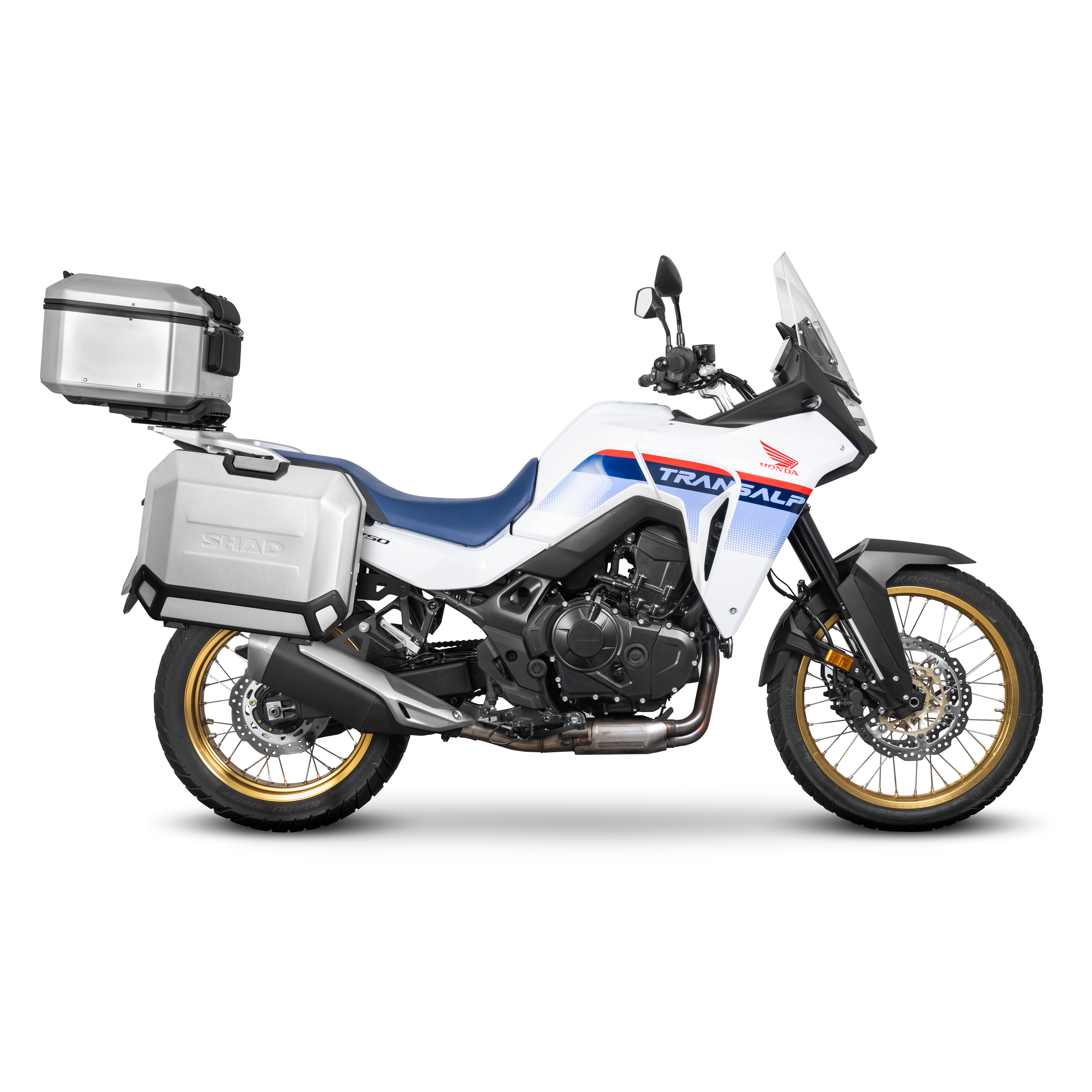 4P System Fixation Latérale Honda Transalp Xl 750 - LE PRATIQUE DU MOTARD