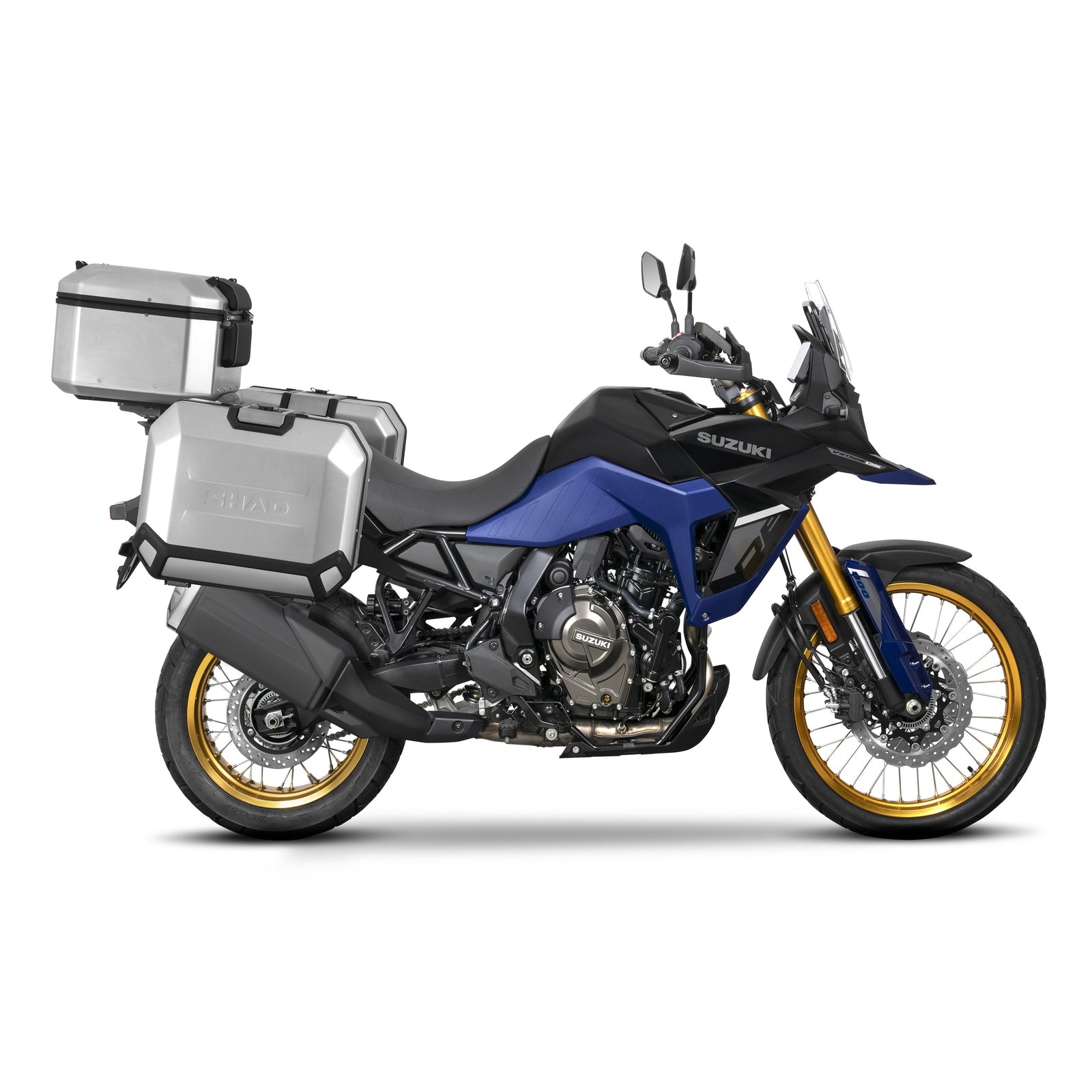 4P System Fixation Latérale Suzuki V - strom 800 SE/DE/TECH - LE PRATIQUE DU MOTARD