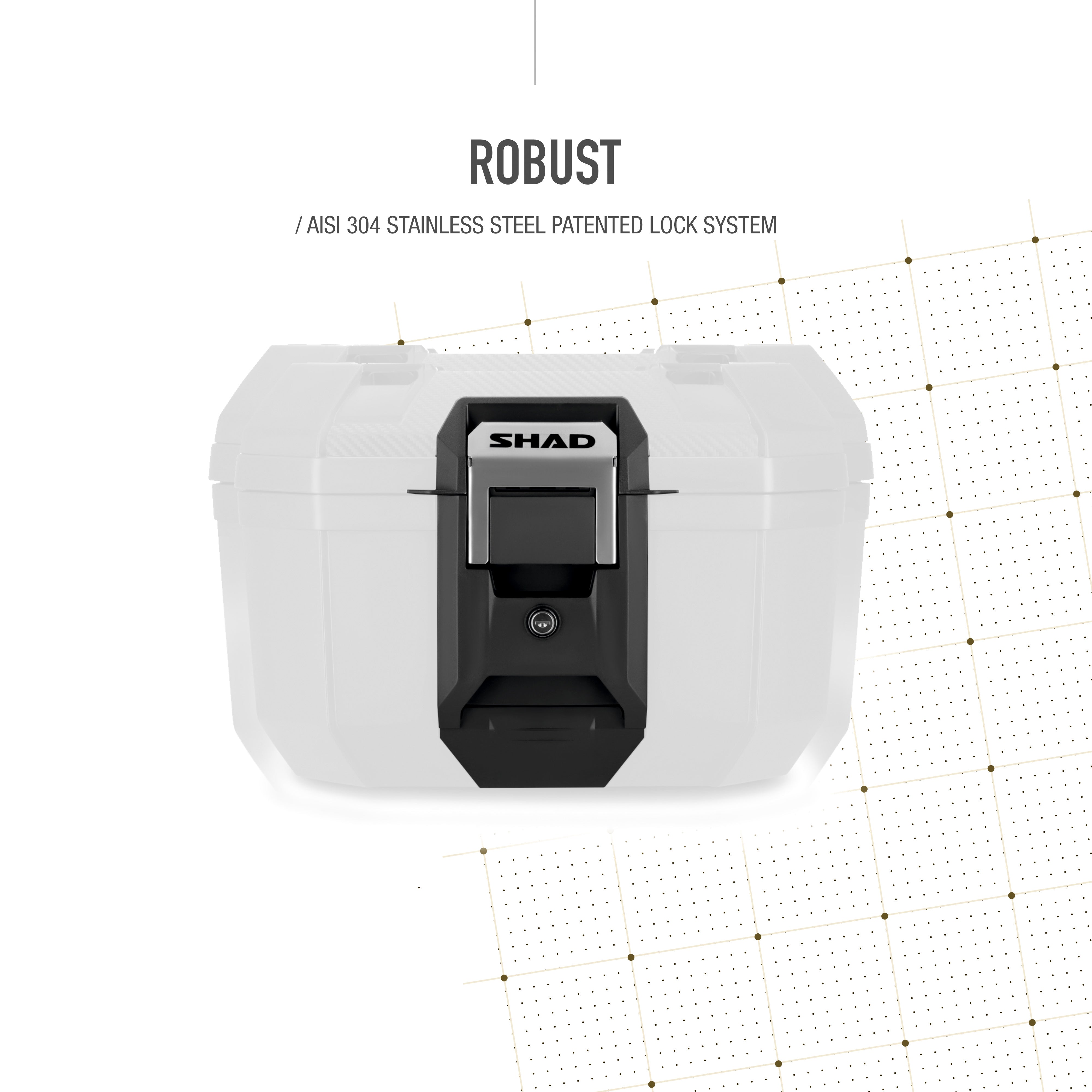 Top Case SHAD TR41 Terra — Top Case Adventure Aluminium 41L - LE PRATIQUE DU MOTARD