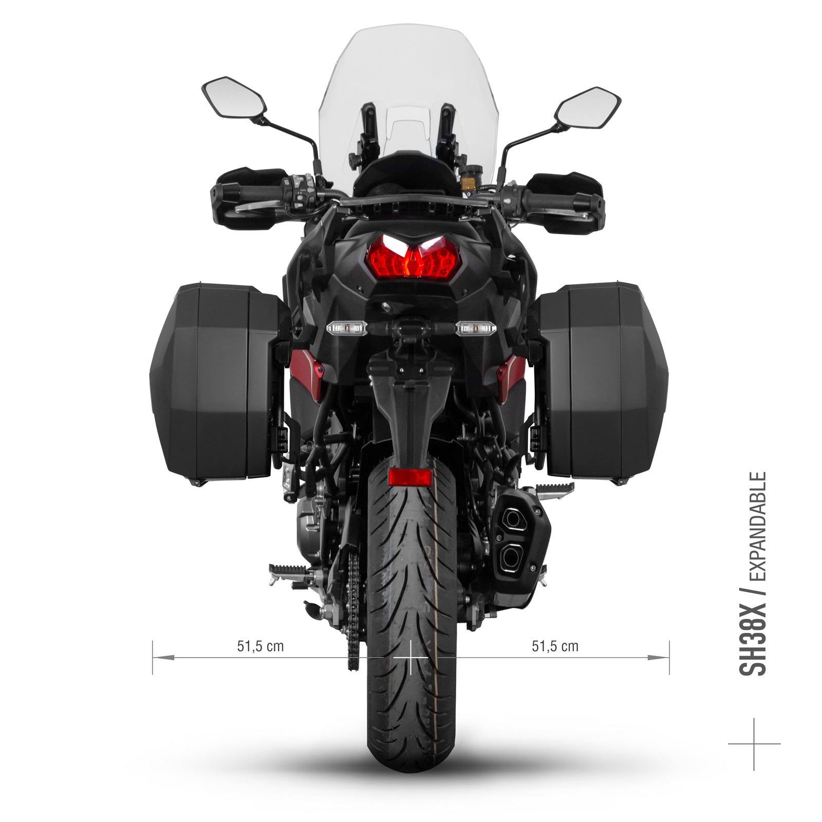 3P System Fixation Latérale Kawasaki Versys 1000/1100 - LE PRATIQUE DU MOTARD