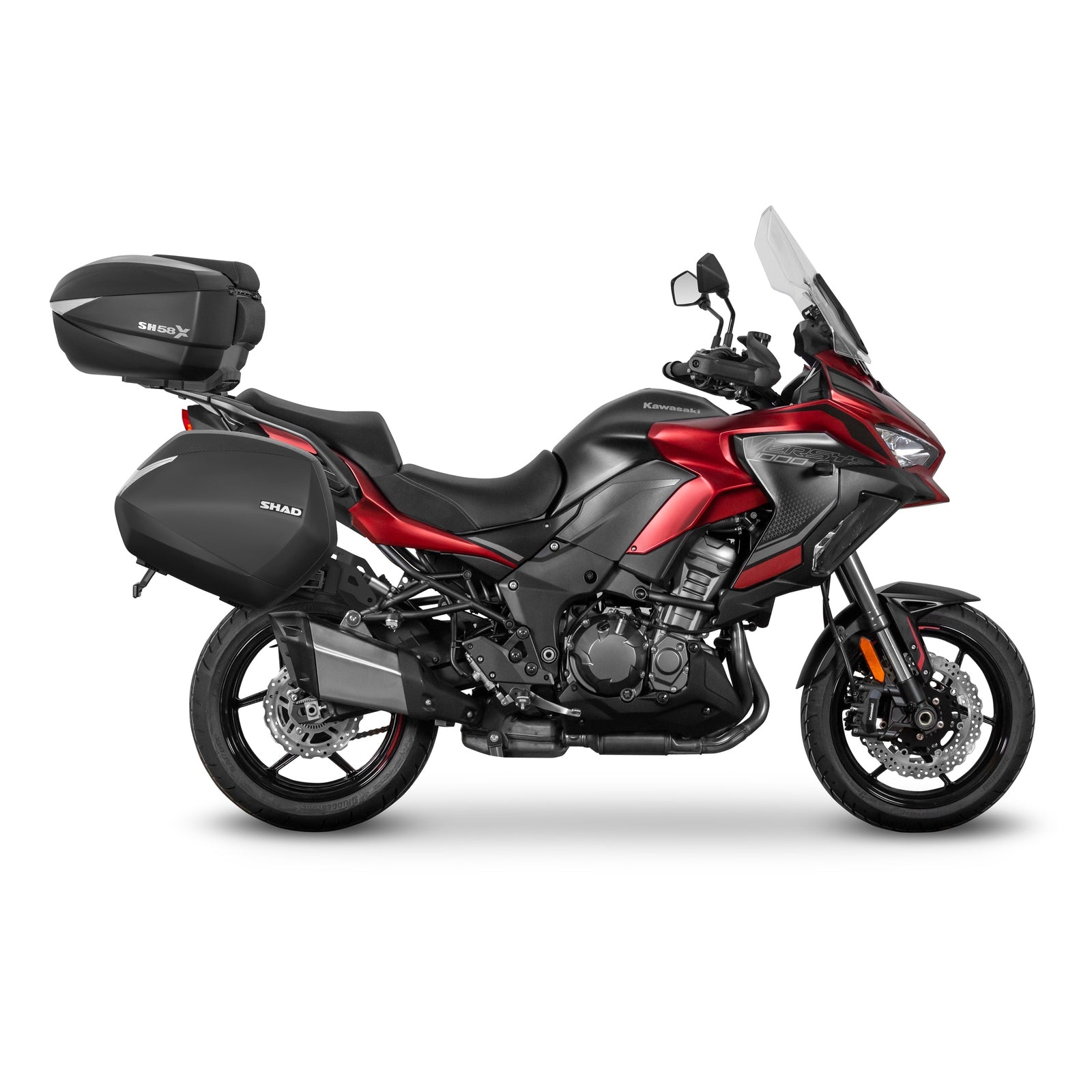 3P System Fixation Latérale Kawasaki Versys 1000/1100 - LE PRATIQUE DU MOTARD