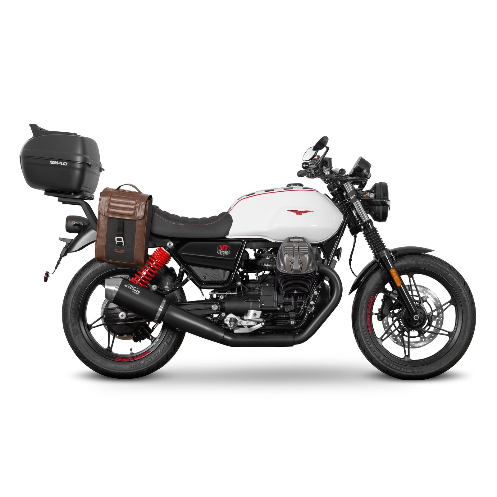 Fixation SR pour Sacoches Moto Guzzi V7 Stone / Stone Corsa / V7 Special Edition / V7 Stone Ten - LE PRATIQUE DU MOTARD