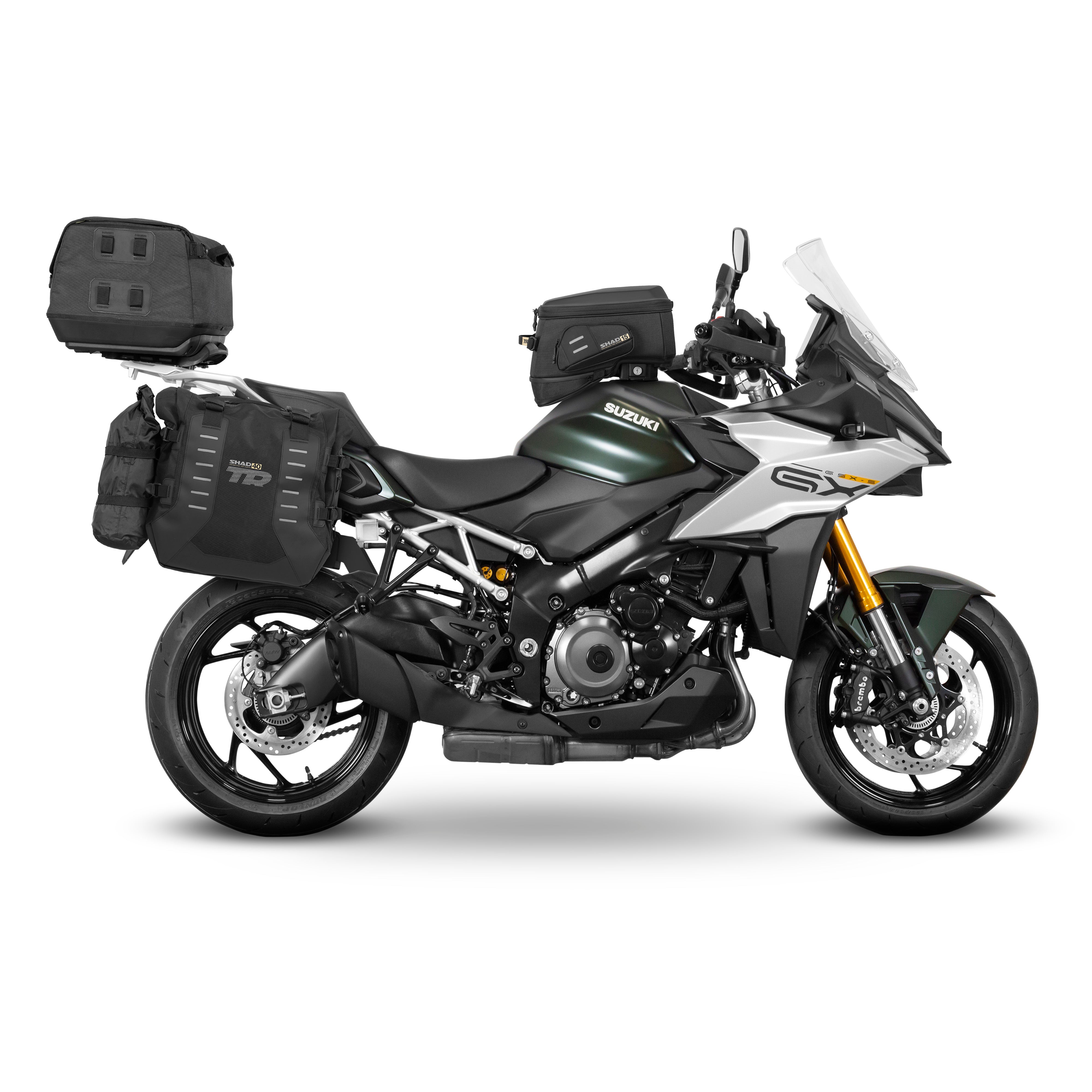 Fixation pour Top Case Suzuki Gsx - s1000gx - LE PRATIQUE DU MOTARD