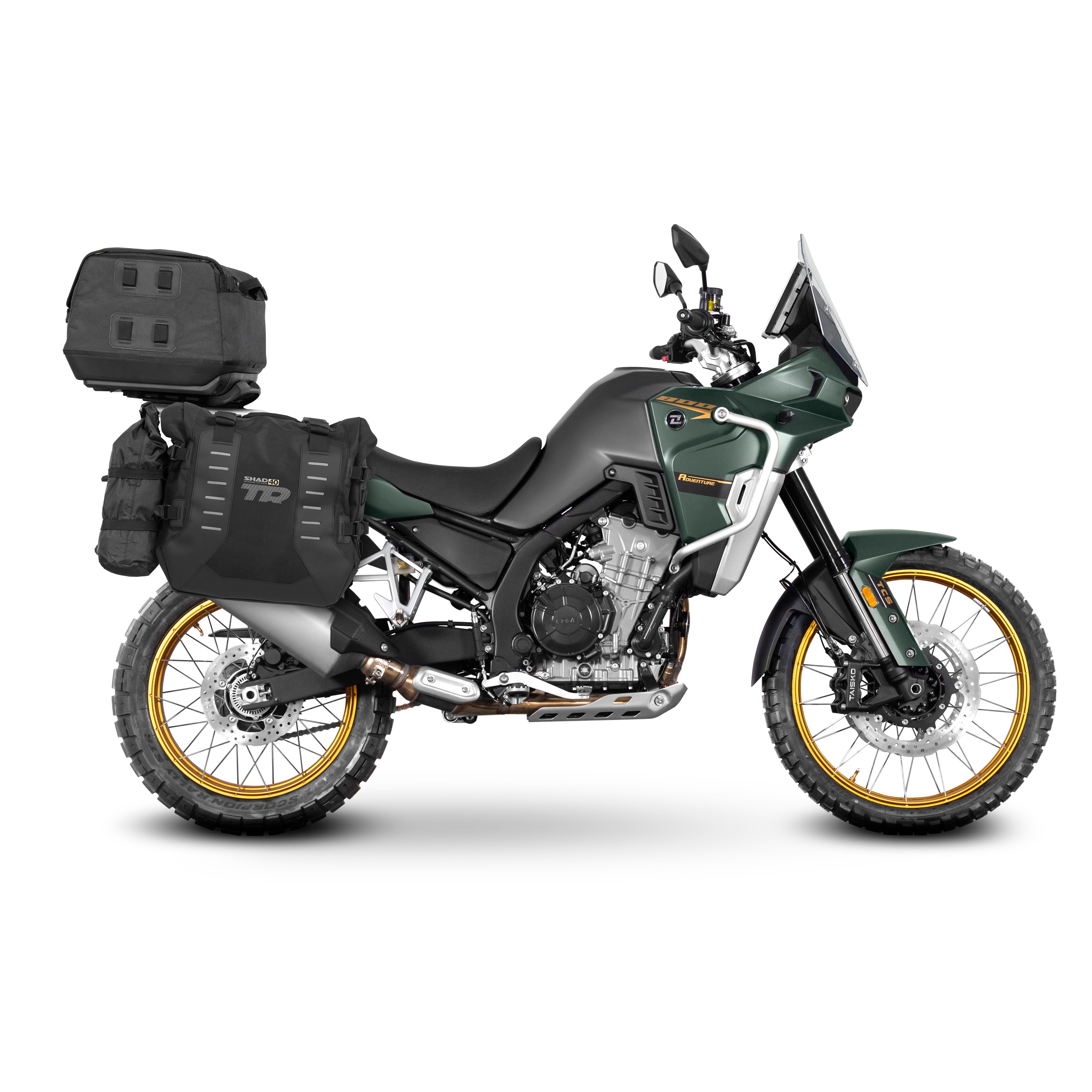 4P System Fixation Latérale Kove 800 X Pro ADVENTURE/GT - LE PRATIQUE DU MOTARD