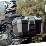 Top Case SHAD TR46 Terra — Top Case Adventure Aluminium 46L - LE PRATIQUE DU MOTARD