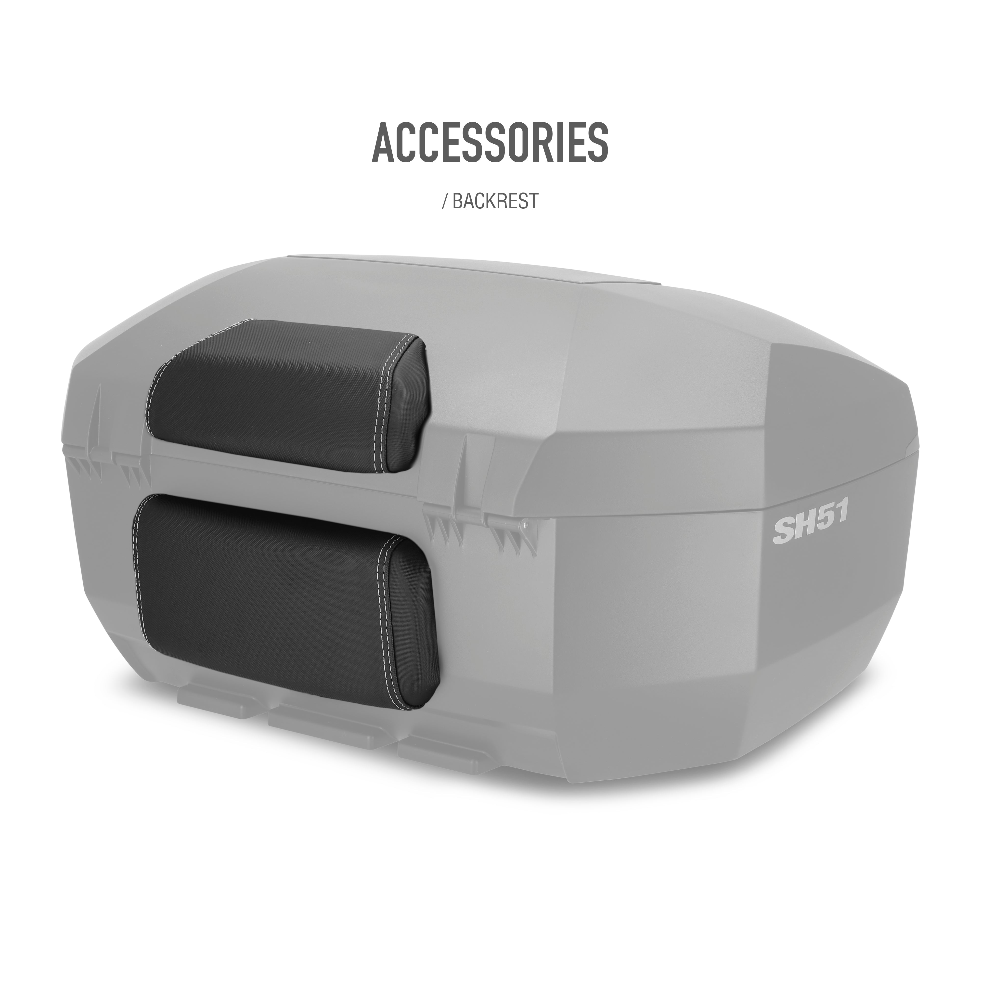Top Case SHAD SH51 Aluminium — Top Case Moto 51L Grand Volume Alu - LE PRATIQUE DU MOTARD