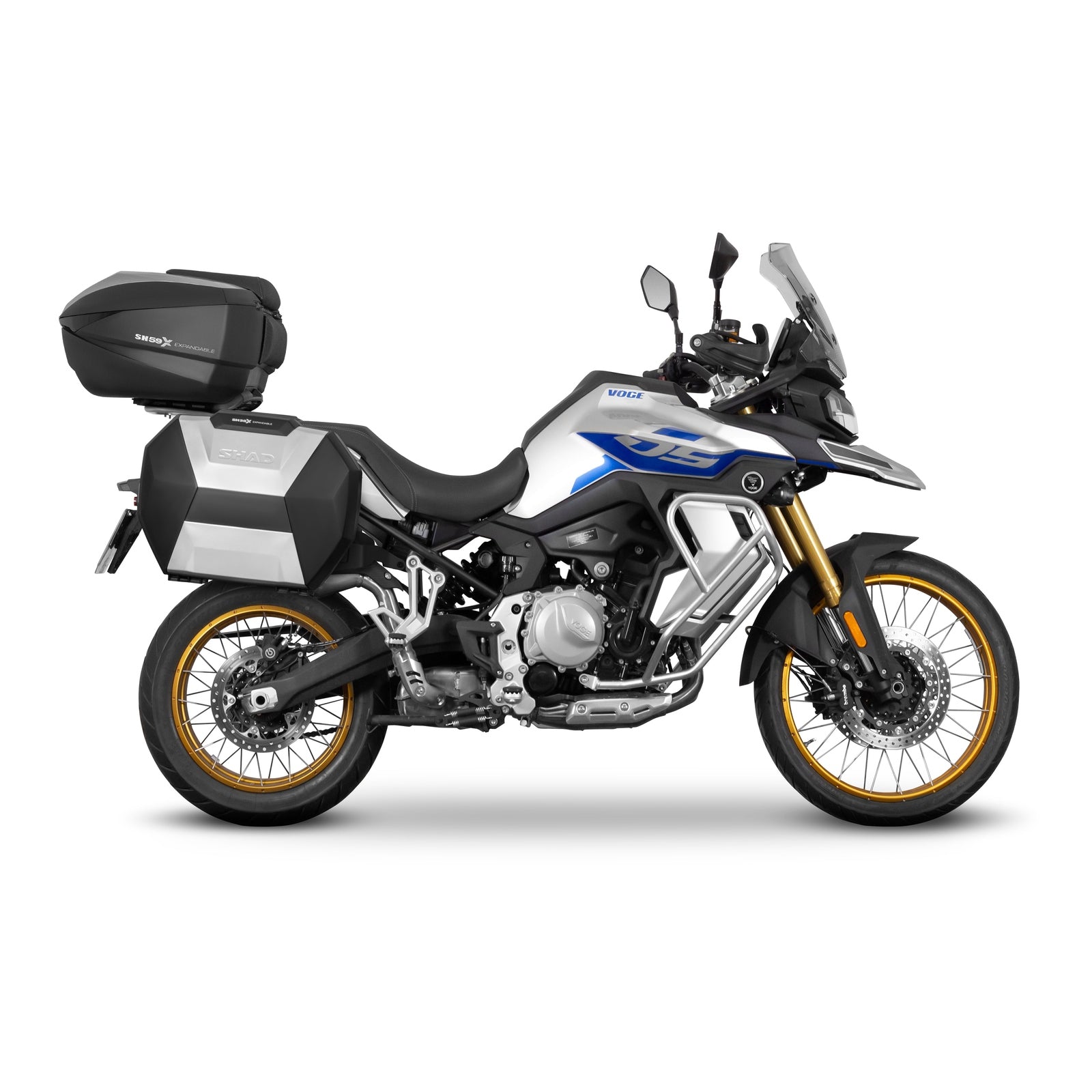 3P System Fixation Latérale Voge 900 Dsx / Black Knight - LE PRATIQUE DU MOTARD