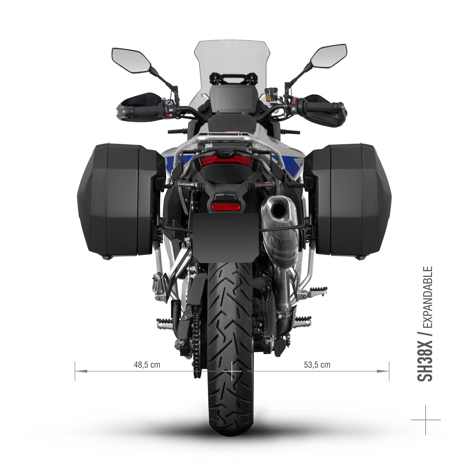 3P System Fixation Latérale Voge 900 Dsx / Black Knight - LE PRATIQUE DU MOTARD