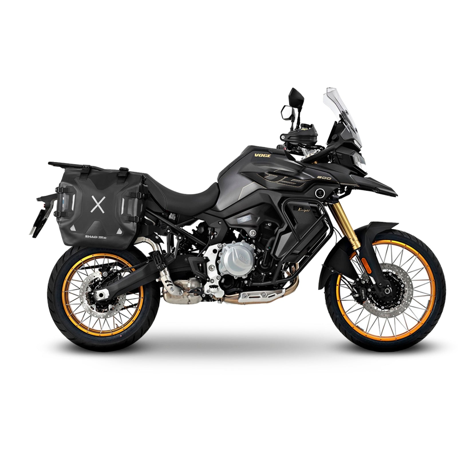 3P System Fixation Latérale Voge 900 Dsx / Black Knight - LE PRATIQUE DU MOTARD