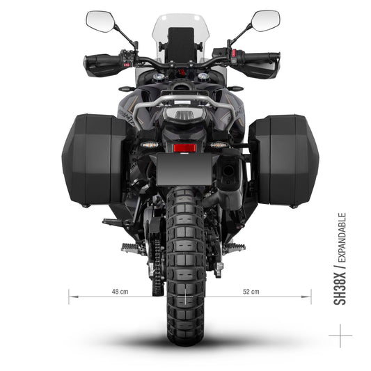 3P System Fixation Latérale Cf Moto 800 Mtx - LE PRATIQUE DU MOTARD