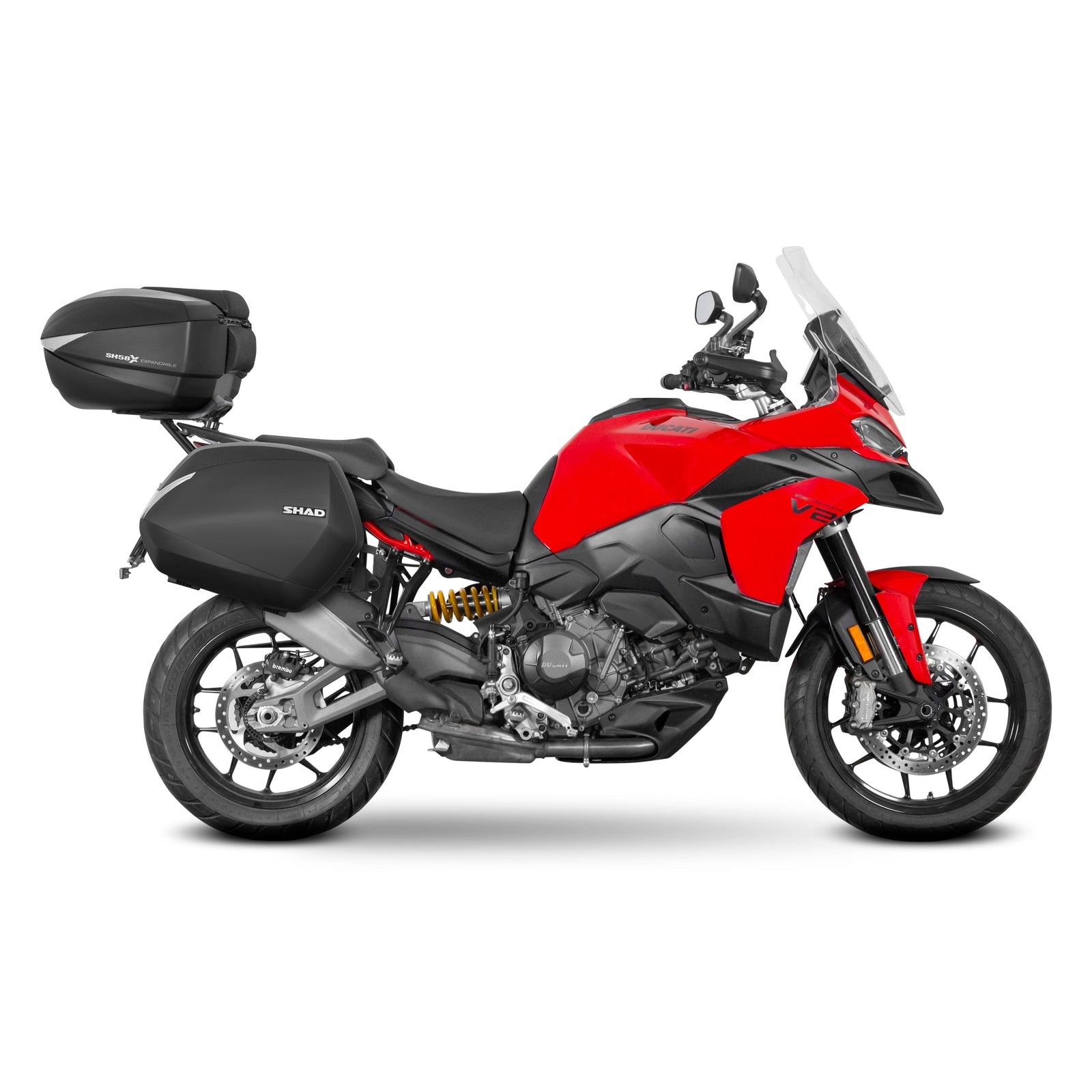 Fixation pour Top Case Ducati Multistrada V2 - LE PRATIQUE DU MOTARD