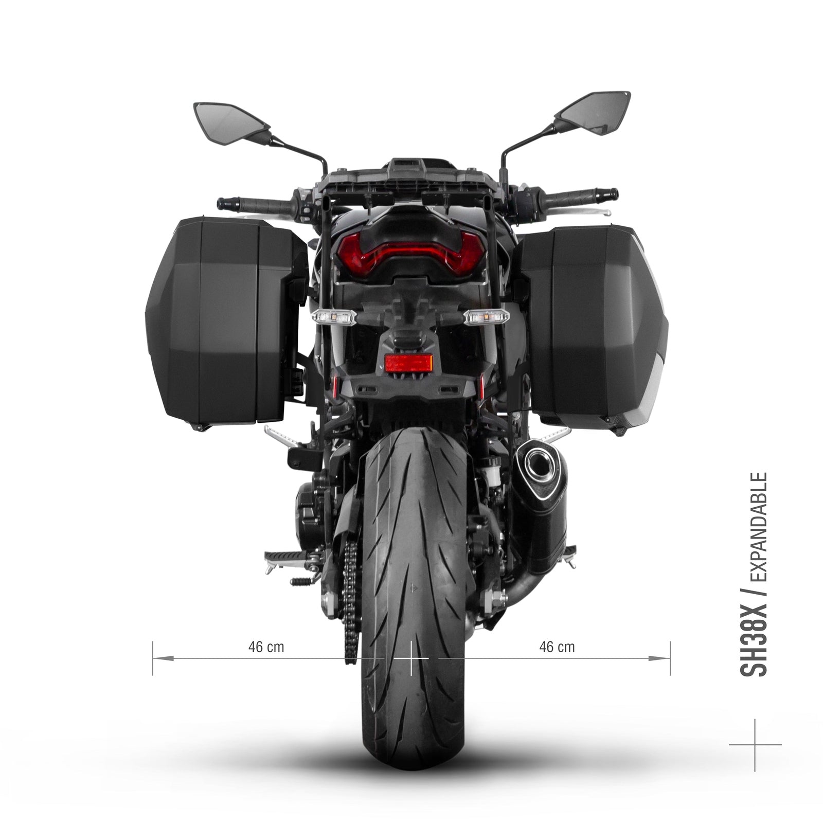3P System Fixation Latérale Kawasaki Z900 - LE PRATIQUE DU MOTARD