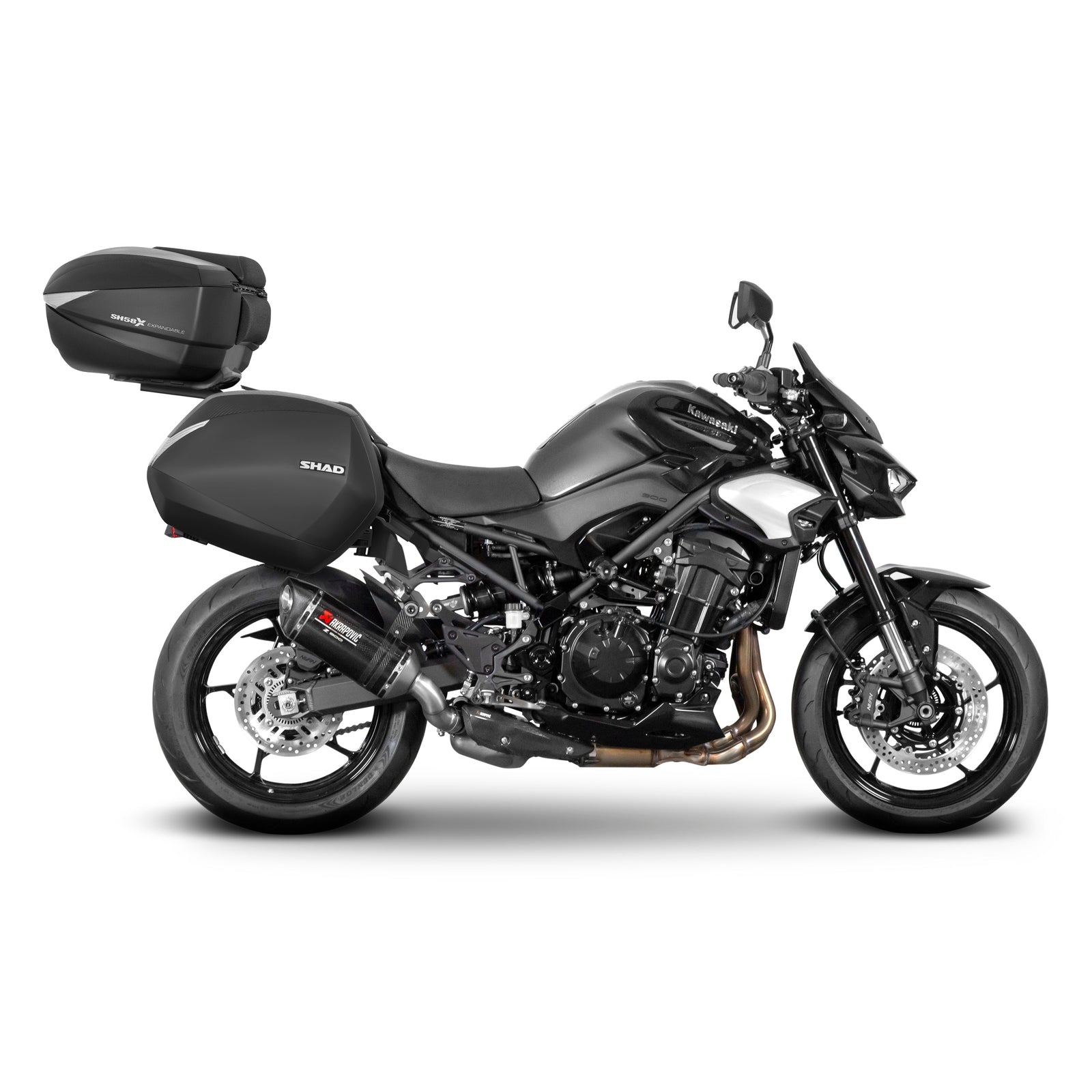 3P System Fixation Latérale Kawasaki Z900 - LE PRATIQUE DU MOTARD