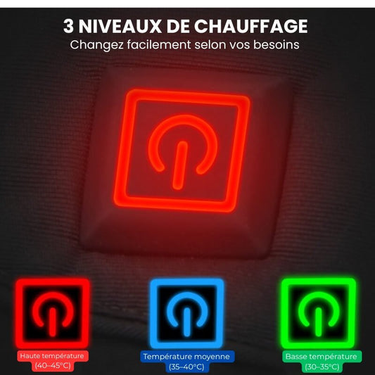 Gants Chauffants hiver Étanches et Tactiles | BIKIN™ HeatGloves - LE PRATIQUE DU MOTARD