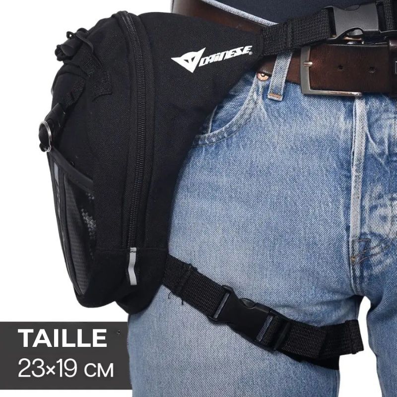 Sacoche de jambe moto dainese - LE PRATIQUE DU MOTARD