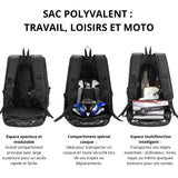 Sac à Dos Motard MT Helmets - LE PRATIQUE DU MOTARD