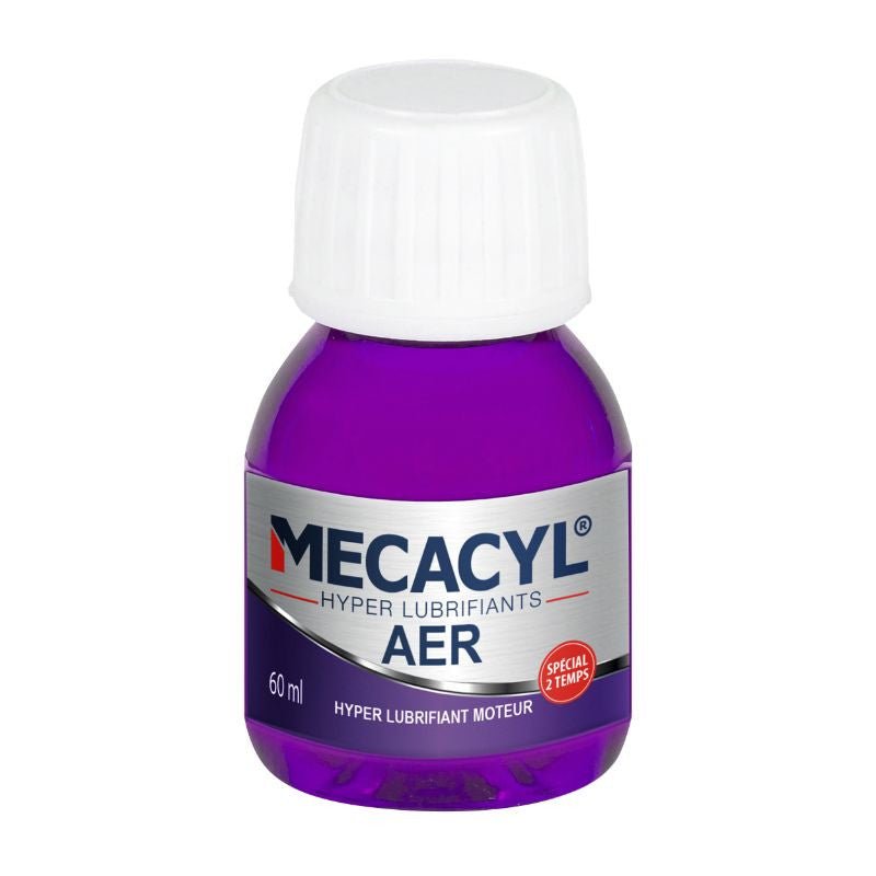 ADDITIF MOTEUR 2T MOTO MECACYL AER HYPER LUBRIFIANT 60 ml (VENDU A L'UNITE) - LE PRATIQUE DU MOTARD