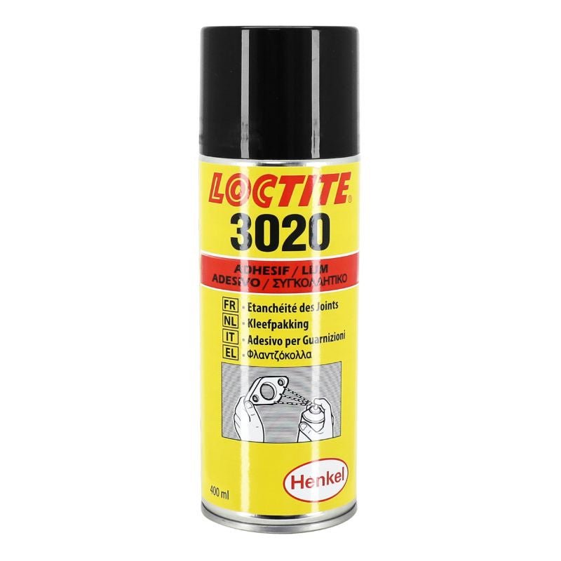 COLLE/ADHESIF ETANCHEITE DES JOINTS LOCTITE MR 3020 (AEROSOL 400 ml) - LE PRATIQUE DU MOTARD